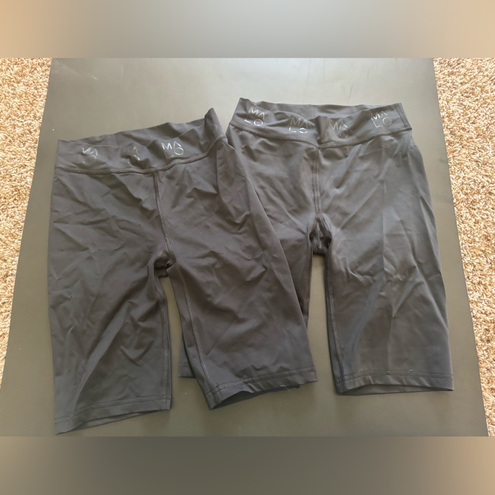 Bundle! 2 pairs of MALO biker shorts